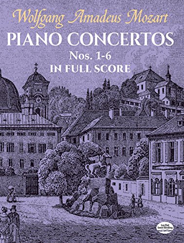 Piano Concertos Nos. 1-6 In Full Score (Dover Music Scores)