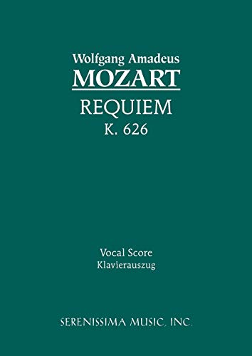 Requiem, K.626 - Vocal score