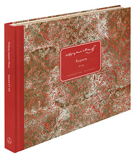 Requiem KV 626. Faksimile (Bärenreiter Facsimile): Faksimile der autographen Partitur in der Österreichischen Nationalbibliothek