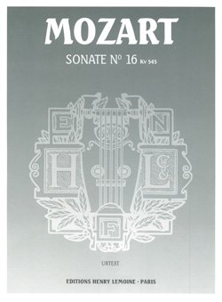 Sonate No.16 KV 545 Urtext pour piano