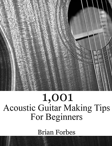 1,001 Acoustic Guitar Making Tips For Beginners von CREATESPACE