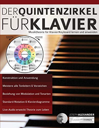 Der Quintenzirkel für Klavier: Musiktheorie für Klavier/Keyboard lernen und anwenden (Piano spielen lernen) Der Quintenzirkel für Klavier: Musiktheorie für Klavier/Keyboard lernen und anwenden (Piano spielen lernen)