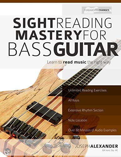 Sight Reading Mastery for Bass Guitar (Learn how to play bass, Band 2) von CreateSpace Independent Publishing Platform
