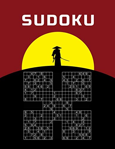 Samurai Sudoku in Großdruck: 100 Killer Rätsel in großer Schrift | mittel bis schwer | Rätselbuch mit Lösungen | Für Menschen mit Sehschwäche