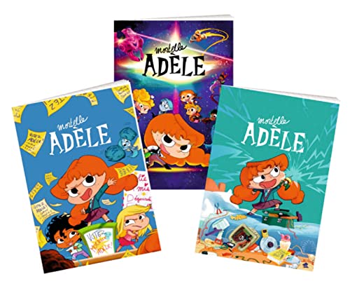 Lot de 3 cahiers Mortelle Adèle - Rentrée 2021: Pack en 3 volumes