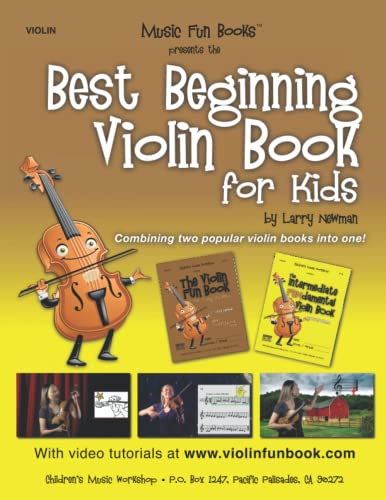 Best Beginning Violin Book for Kids: Combining two popular violin books into one! (Best Beginning String Series for Kids) von Independently published
