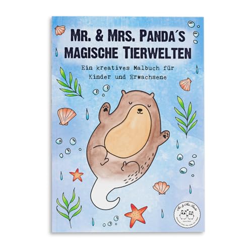 Mr. & Mrs. Panda Malbuch Mr. & Mrs. Panda´s Magische Tierwelten - Geschenk, Ausmalbilder, Malbuch Erwachsene, Ausmalbuch, Malvorlagen, Ausmalbilder