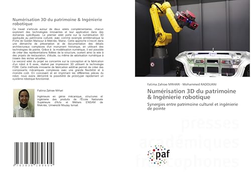 Numérisation 3D du patrimoine & Ingénierie robotique: Synergies entre patrimoine culturel et ingénierie de pointe von Südwestdeutscher Verlag