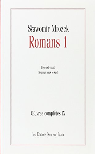 OEUVRES COMPLETES VOL 9 ROMANS (0009) von NOIR BLANC