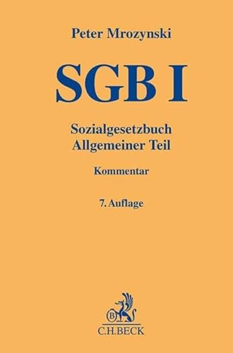 SGB I: Allgemeiner Teil (Gelbe Erläuterungsbücher) von C.H.Beck