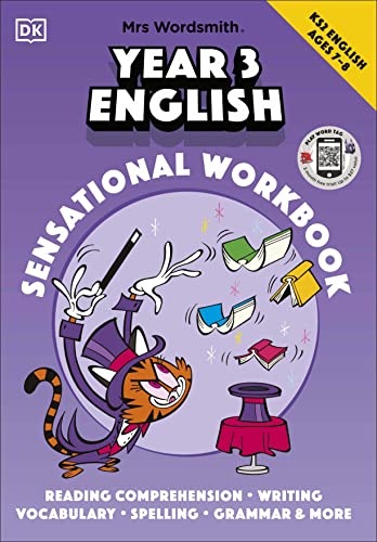 Mrs Wordsmith Year 3 English Sensational Workbook, Ages 7–8 (Key Stage 2): + 3 Months of Word Tag Video Game