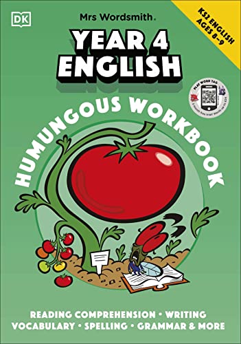 Mrs Wordsmith Year 4 English Humungous Workbook, Ages 8–9 (Key Stage 2): with 3 months free access to Word Tag, Mrs Wordsmith's fun-packed, vocabulary-boosting app! von DK Children