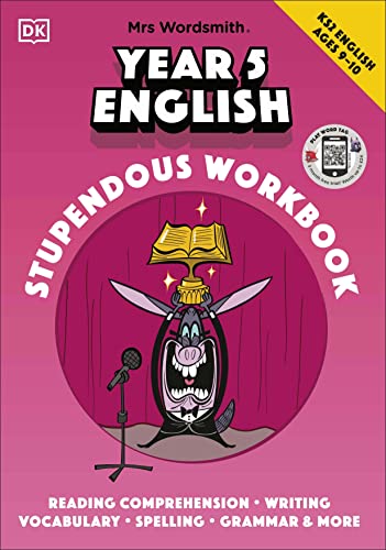 Mrs Wordsmith Year 5 English Stupendous Workbook, Ages 9–10 (Key Stage 2): with 3 months free access to Word Tag, Mrs Wordsmith's fun-packed, vocabulary-boosting app! von DK Children