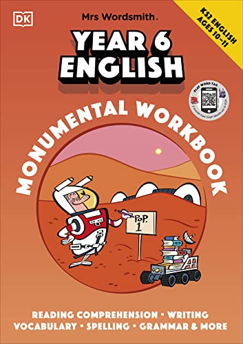 Mrs Wordsmith Year 6 English Monumental Workbook, Ages 10–11 (Key Stage 2): + 3 Months of Word Tag Video Game