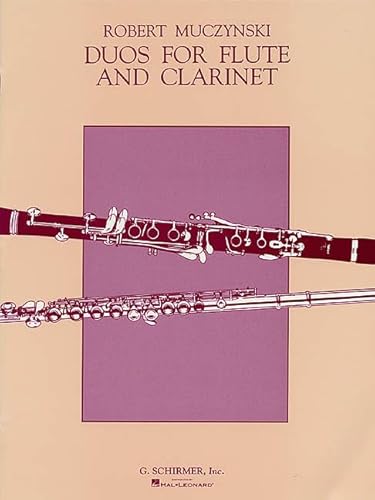 Duos for Flute & Clarinet: Score and Parts von G. Schirmer