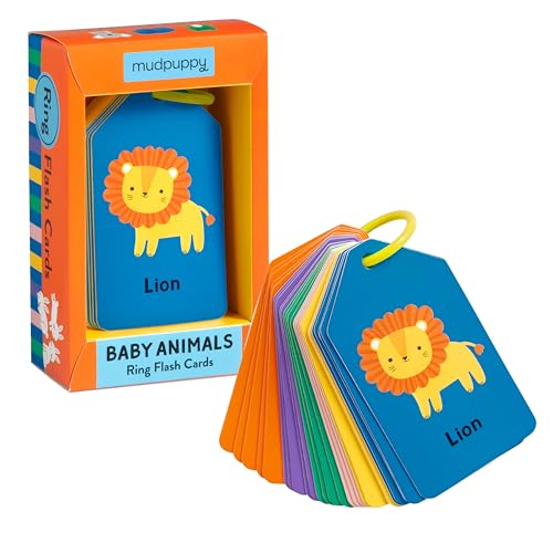Baby Animals Ring Flash Cards von MudPuppy
