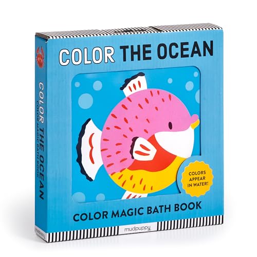 Color the Ocean Color Magic Bath Book von MudPuppy