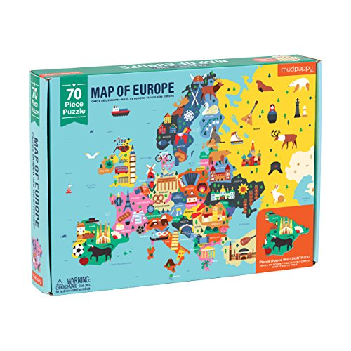 Map of Europe: 70 Piece Puzzle