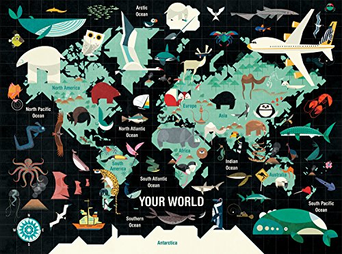 Map of The World 1000pc Family Puzzle Map of The World 1000pc Family Puzzle