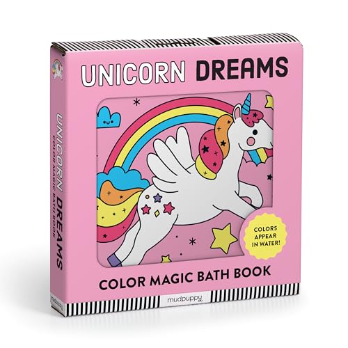 Unicorn Dreams Color Magic Bath Book