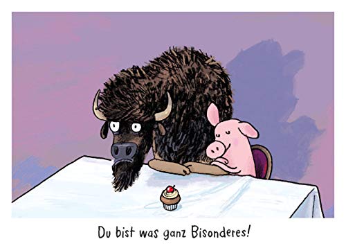 Warum heißt der Löwe Löwe? - Postkartenset "Bison": VE 10 Ex. Warum heißt der Löwe Löwe? - Postkartenset "Bison": VE 10 Ex.