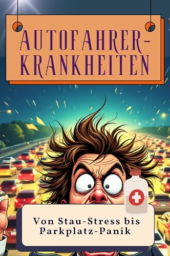Autofahrer-Krankheiten - Genial lustiges Humorbuch - das perfekte Geschenk für Weihnachten und Geburtstag: Von Stau-Stress bis Parkplatz-Panik