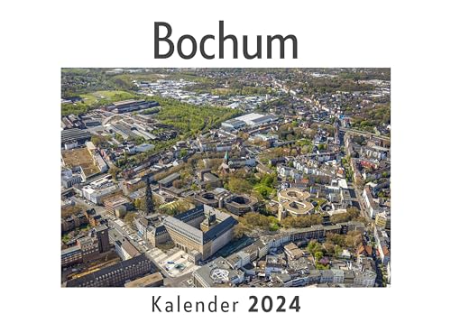 Bochum (Wandkalender 2024, Kalender DIN A4 quer, Monatskalender im Querformat mit Kalendarium, Das perfekte Geschenk)