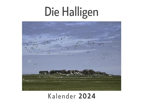 Die Halligen (Wandkalender 2024, Kalender DIN A4 quer, Monatskalender im Querformat mit Kalendarium, Das perfekte Geschenk)