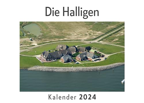 Die Halligen (Wandkalender 2024, Kalender DIN A4 quer, Monatskalender im Querformat mit Kalendarium, Das perfekte Geschenk) von 27amigos