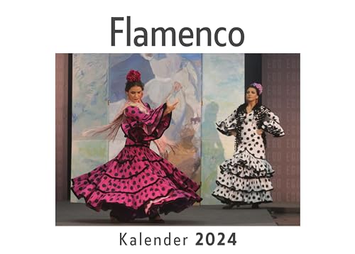Flamenco (Wandkalender 2024, Kalender DIN A4 quer, Monatskalender im Querformat mit Kalendarium, Das perfekte Geschenk)