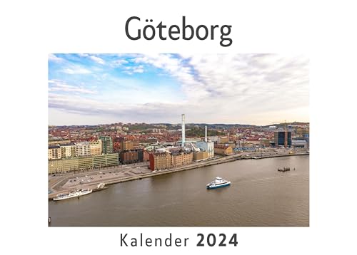 Göteborg (Wandkalender 2024, Kalender DIN A4 quer, Monatskalender im Querformat mit Kalendarium, Das perfekte Geschenk)