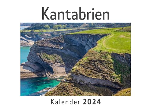 Kantabrien (Wandkalender 2024, Kalender DIN A4 quer, Monatskalender im Querformat mit Kalendarium, Das perfekte Geschenk)