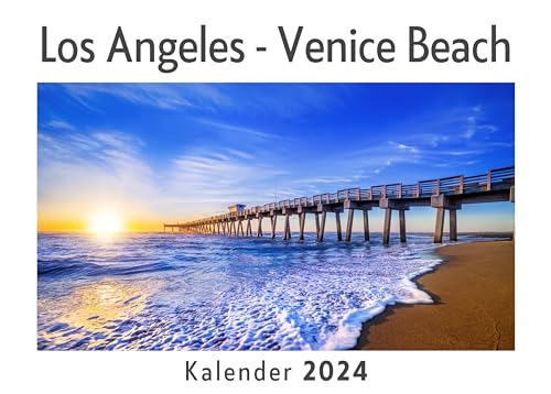 Los Angeles - Venice Beach (Wandkalender 2024, Kalender DIN A4 quer, Monatskalender im Querformat mit Kalendarium, Das perfekte Geschenk) von 27amigos
