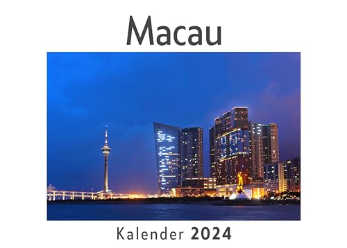 Macau (Wandkalender 2024, Kalender DIN A4 quer, Monatskalender im Querformat mit Kalendarium, Das perfekte Geschenk)