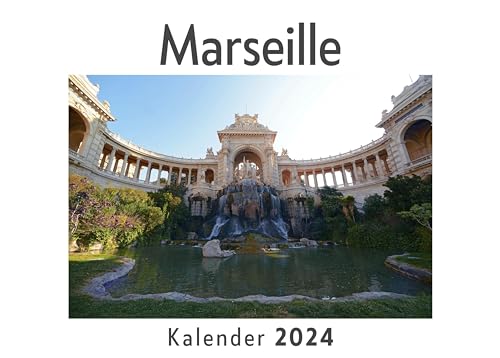 Marseille (Wandkalender 2024, Kalender DIN A4 quer, Monatskalender im Querformat mit Kalendarium, Das perfekte Geschenk) von 27amigos