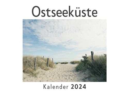 Ostseeküste (Wandkalender 2024, Kalender DIN A4 quer, Monatskalender im Querformat mit Kalendarium, Das perfekte Geschenk)
