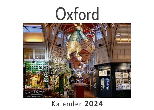 Oxford (Wandkalender 2024, Kalender DIN A4 quer, Monatskalender im Querformat mit Kalendarium, Das perfekte Geschenk)