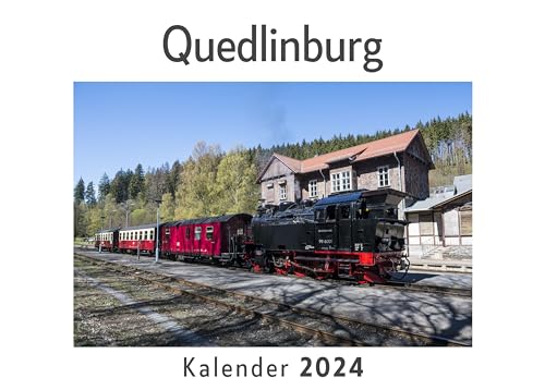 Quedlinburg (Wandkalender 2024, Kalender DIN A4 quer, Monatskalender im Querformat mit Kalendarium, Das perfekte Geschenk)