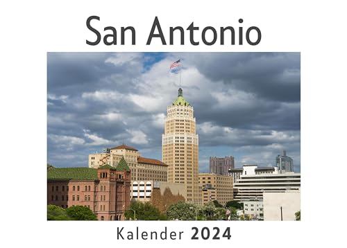San Antonio (Wandkalender 2024, Kalender DIN A4 quer, Monatskalender im Querformat mit Kalendarium, Das perfekte Geschenk) von 27amigos