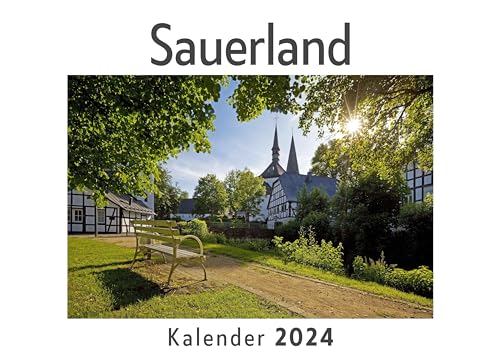 Sauerland (Wandkalender 2024, Kalender DIN A4 quer, Monatskalender im Querformat mit Kalendarium, Das perfekte Geschenk) von 27amigos