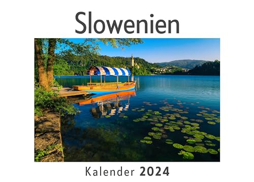 Slowenien (Wandkalender 2024, Kalender DIN A4 quer, Monatskalender im Querformat mit Kalendarium, Das perfekte Geschenk)