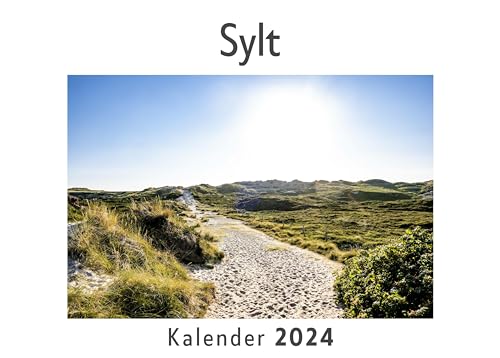 Sylt (Wandkalender 2024, Kalender DIN A4 quer, Monatskalender im Querformat mit Kalendarium, Das perfekte Geschenk) von 27amigos