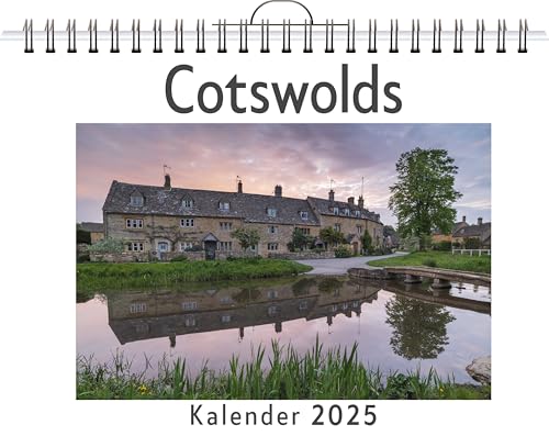 Cotswolds - (Wandkalender 2025, Kalender DIN A4 quer, Monatskalender im Querformat mit Kalendarium, das perfekte Geschenk) von FlipFlop