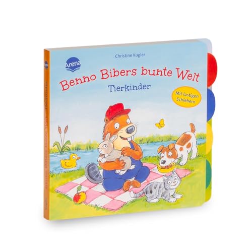 Benno Bibers bunte Welt. Tierkinder: Pappbilderbuch ab 18 Monaten mit Verwandelschiebern und Register Benno Bibers bunte Welt. Tierkinder: Pappbilderbuch ab 18 Monaten mit Verwandelschiebern und Register