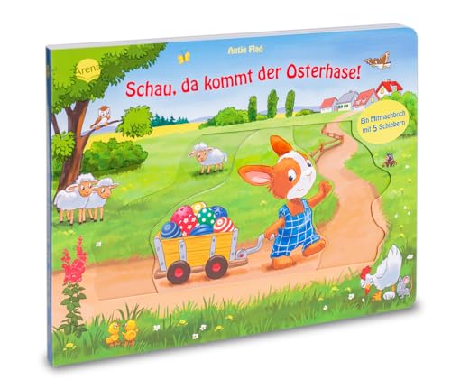 Schau, da kommt der Osterhase!: Ein Mitmachbuch für die Osterzeit mit 5 Schiebern für Kinder ab 2 Jahren Schau, da kommt der Osterhase!: Ein Mitmachbuch für die Osterzeit mit 5 Schiebern für Kinder ab 2 Jahren