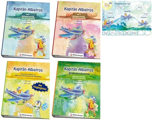 Paket – Kapitän Albatros – Komplettbezug: Aufsatzerziehung ohne Bruchlandung (Kapitän Albatros: Aufsatzerziehung)