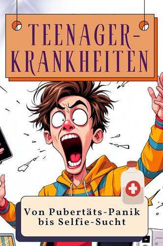 Teenager-Krankheiten - Genial lustiges Humorbuch - das perfekte Geschenk für Weihnachten und Geburtstag: Von Pubertäts-Panik bis Selfie-Sucht