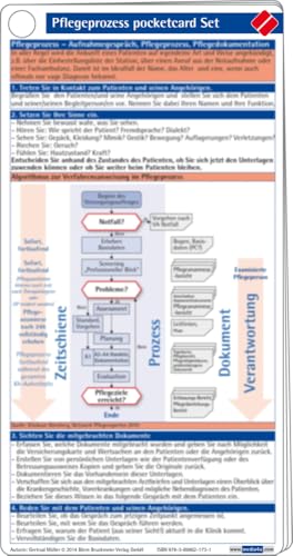 Pflegeprozess pocketcard Set von Boerm Bruckmeier