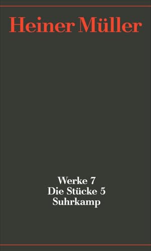 Werke: Werke 7: Die Stücke 5. Die Übersetzungen