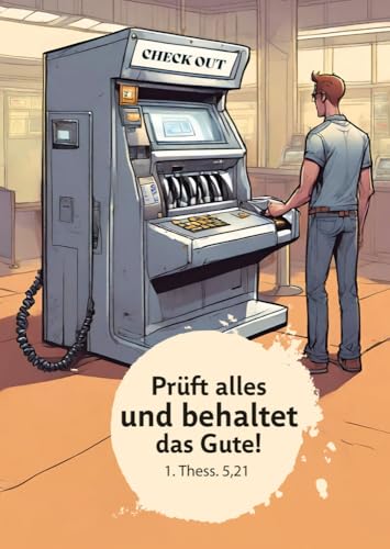 Jahreslosung 2025 - Stundenentwurf und Postkarten (10 Ex.) für Teens und junge E: Prüft alles und behaltet das Gute! (1. Thess. 5,21) von Born Verlag